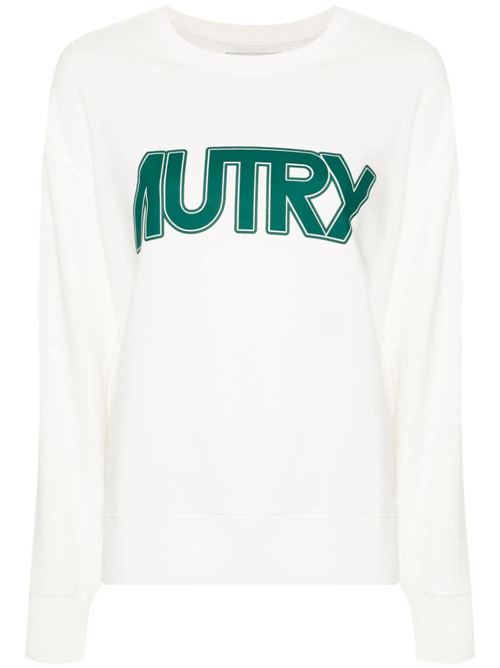 Ivory white sweatshirt Autry | SWPW514WAPPAREL WHITE